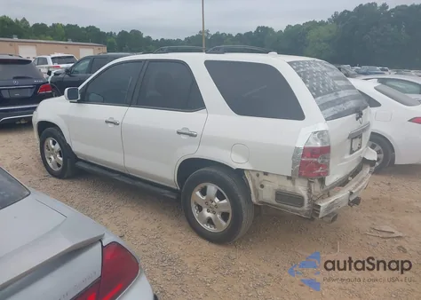 2006 Acura Mdx from USA, damaged, VIN 2HNYD18276H508354